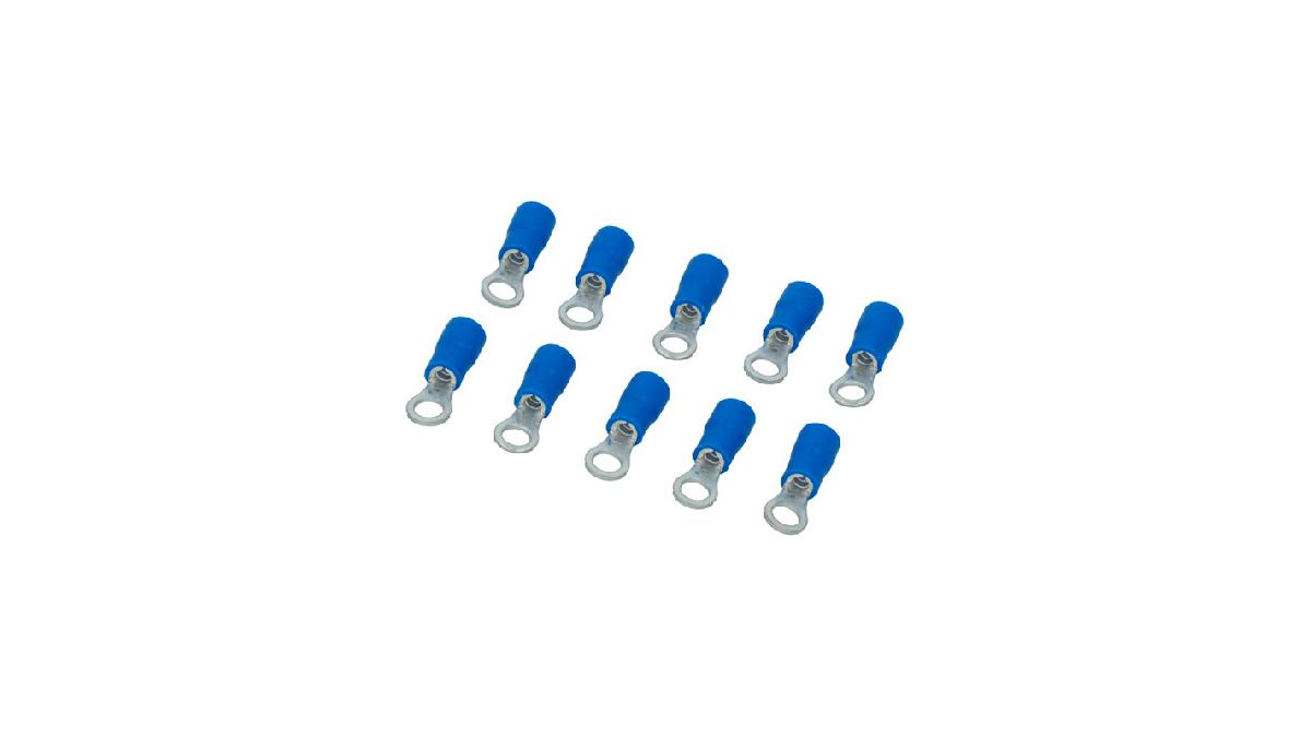 Cosses+de+c%C3%A2bles+654+bleu+blister+10-pi%C3%A8ces